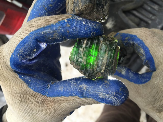 Emerald Green Maine Tourmaline 2016