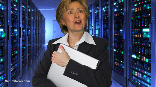 Hillary-Clinton-Server-Room-Laptop